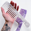 Pearl Wide Tooth Shower Comb