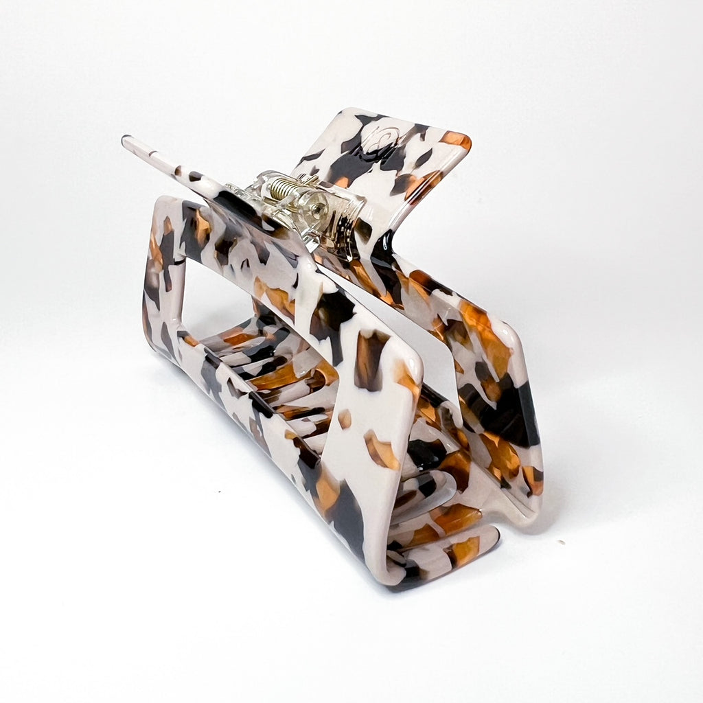 Mocha Chip Large Claw Clip