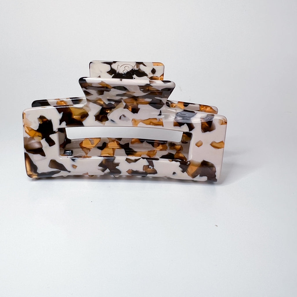 Mocha Chip Large Claw Clip
