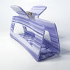 Lavender Stripe MAXI Claw Clip