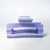 Lavender Stripe MAXI Claw Clip