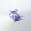 Lavender Stripe Midi Claw Clip