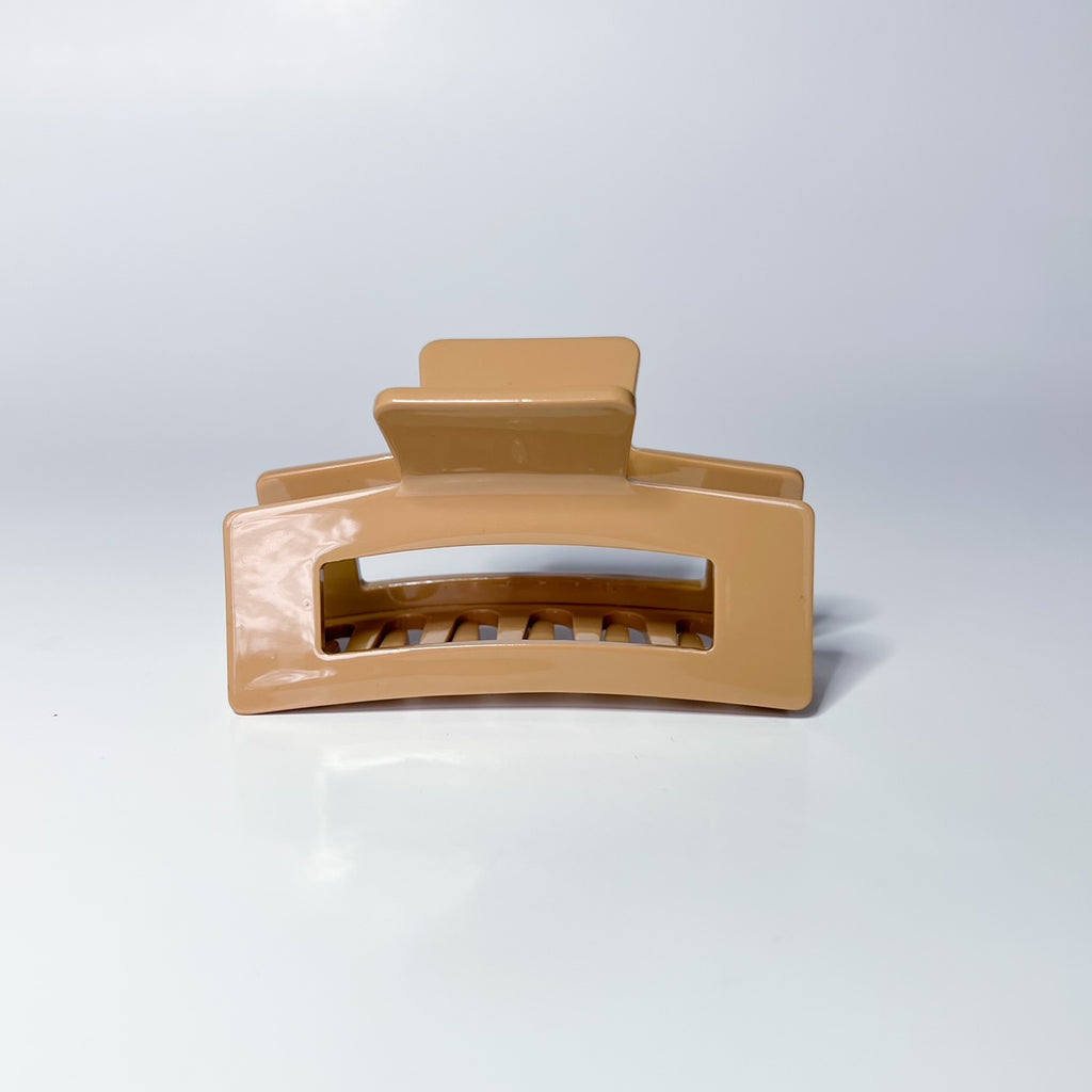 Camel Midi Claw Clip