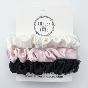 MICRO Silk Scrunchie Trio (v3)