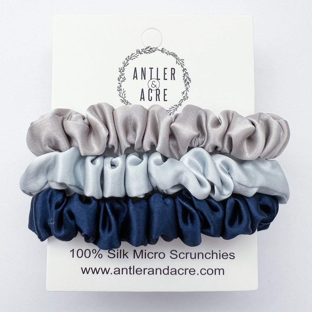 MICRO Silk Scrunchie Trio (v4)