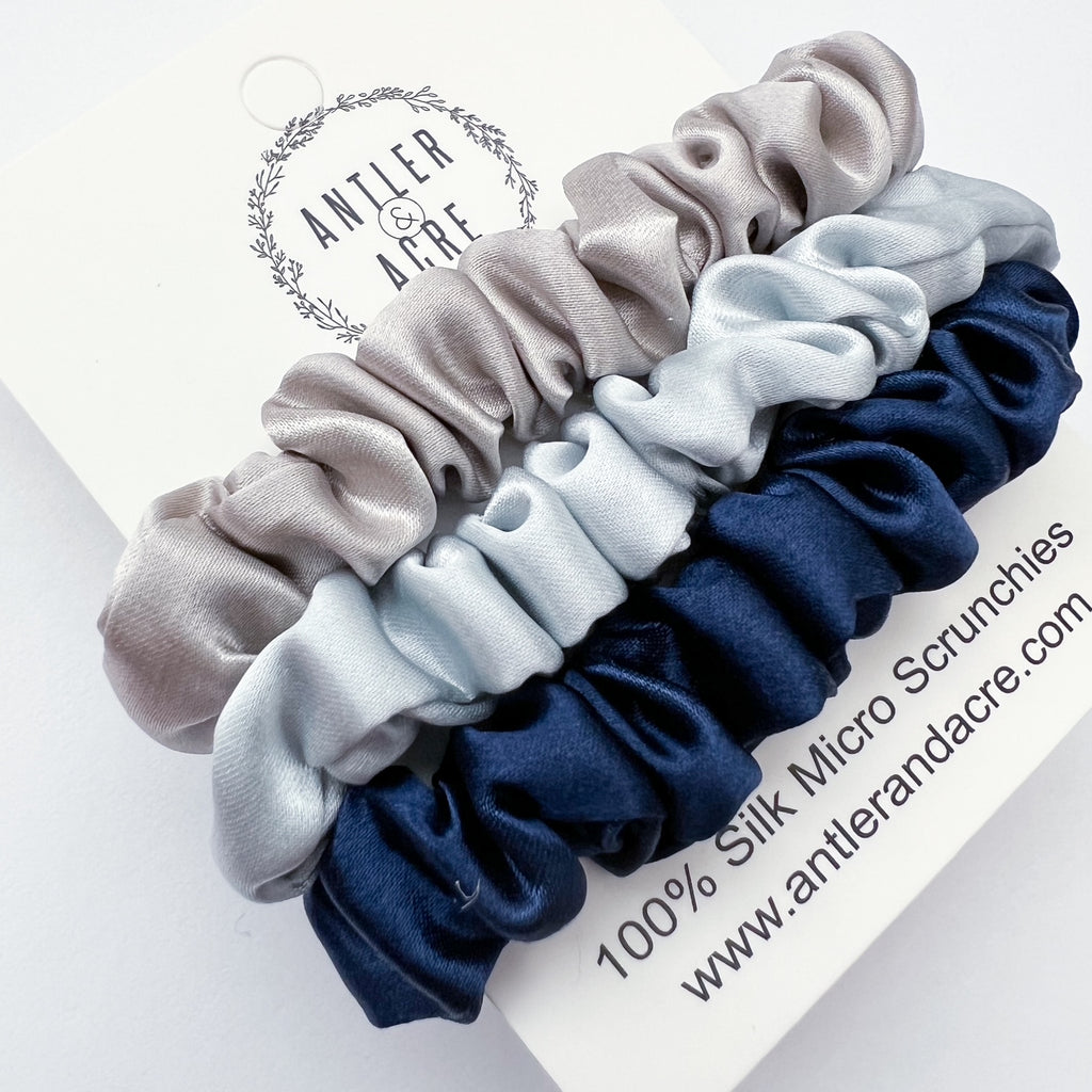 MICRO Silk Scrunchie Trio (v4)