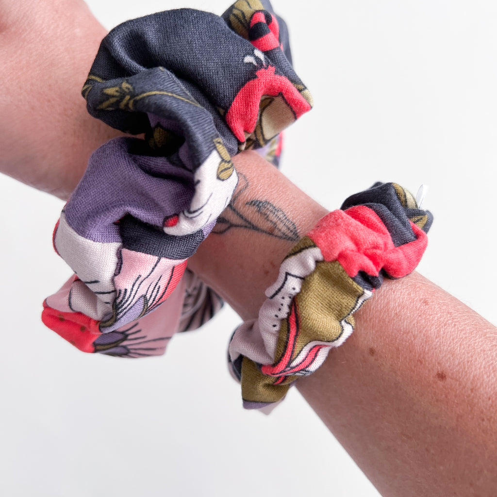 Fall Foliage MINI Scrunchie