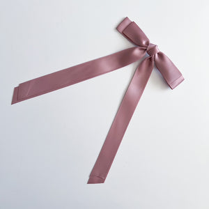 Satin Bow Hair Clip