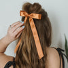 Satin Bow Hair Clip