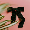 Velvet Bow Barrette