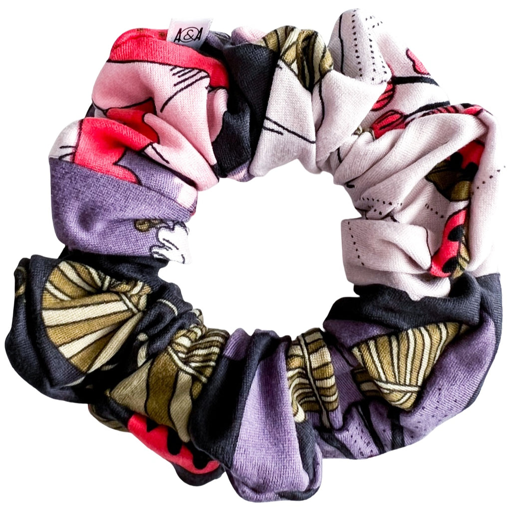 Fall Foliage Scrunchie