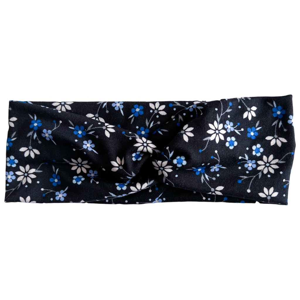 Black And Blue Headband