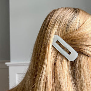 Hair Clip - Eucalyptus (Rectangle)