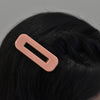 Hair Clip - Coral (Rectangle)