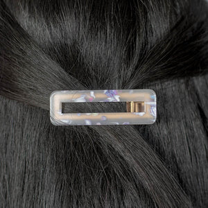 Hair Clip - Lavender (Rectangle)